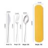 Abay Portable Stainless Steel Spoon & Fork Set