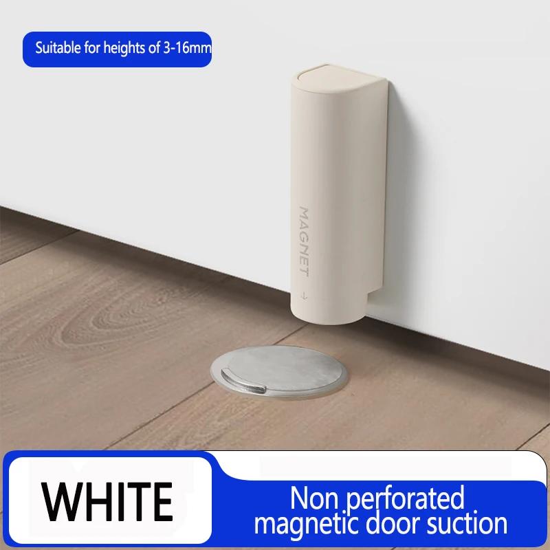 

Non Perforated Gate Blocker Stainless Steel Magnetic Door Stopper, Door Hardware Door Close Prevention Door Stop Door Closer
