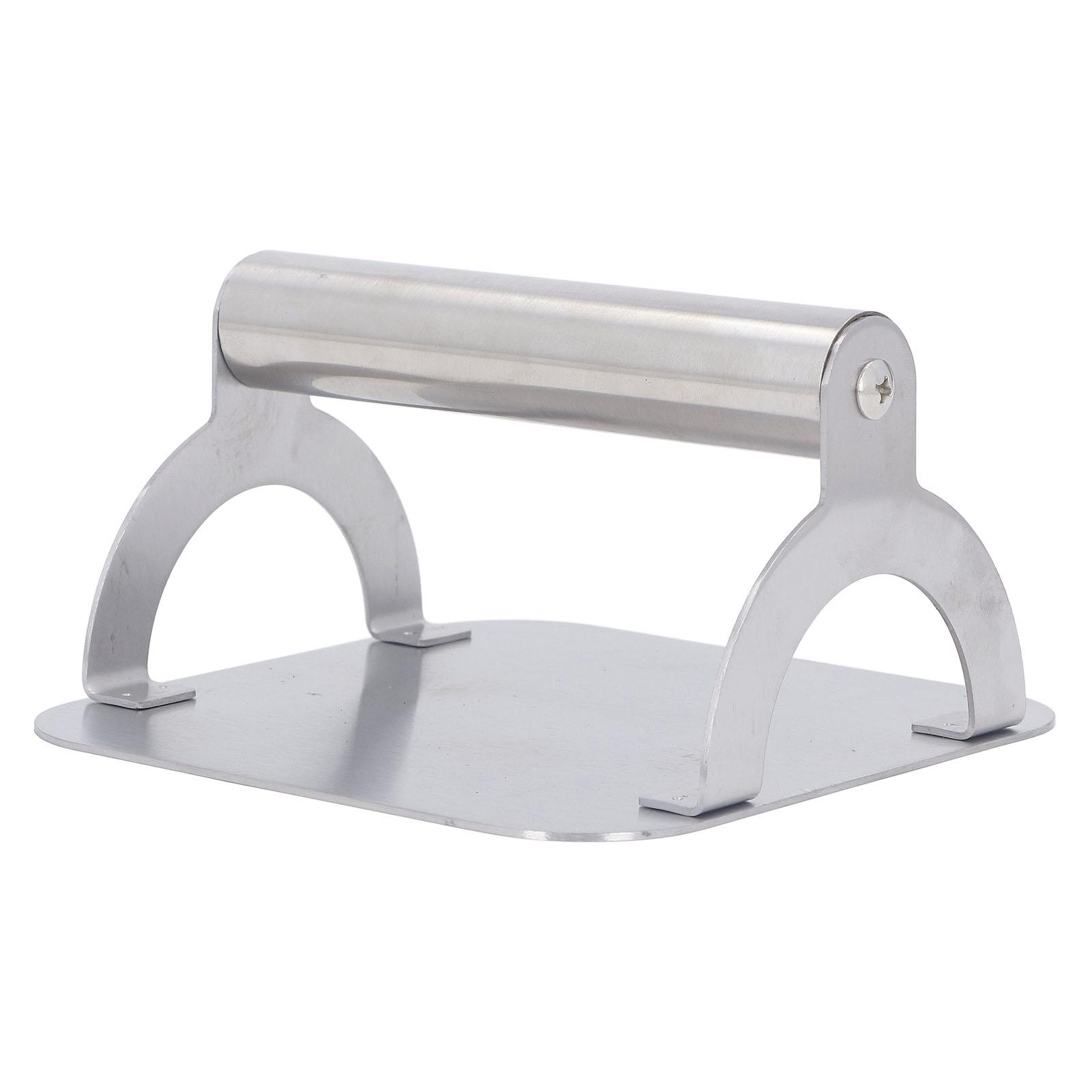 

Meat Press Smoke Non Stick Time Saving Stainless Steel Burger Press for Kitchen Outdoor Grilling