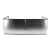 4 Sided Oil Splatter Guard Stainless Steel Heat Insulation Splashing Proof Screen for Kitchen