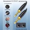 G.C.X 3.5mm to Dual 6.35mm Stereo Audio Cable