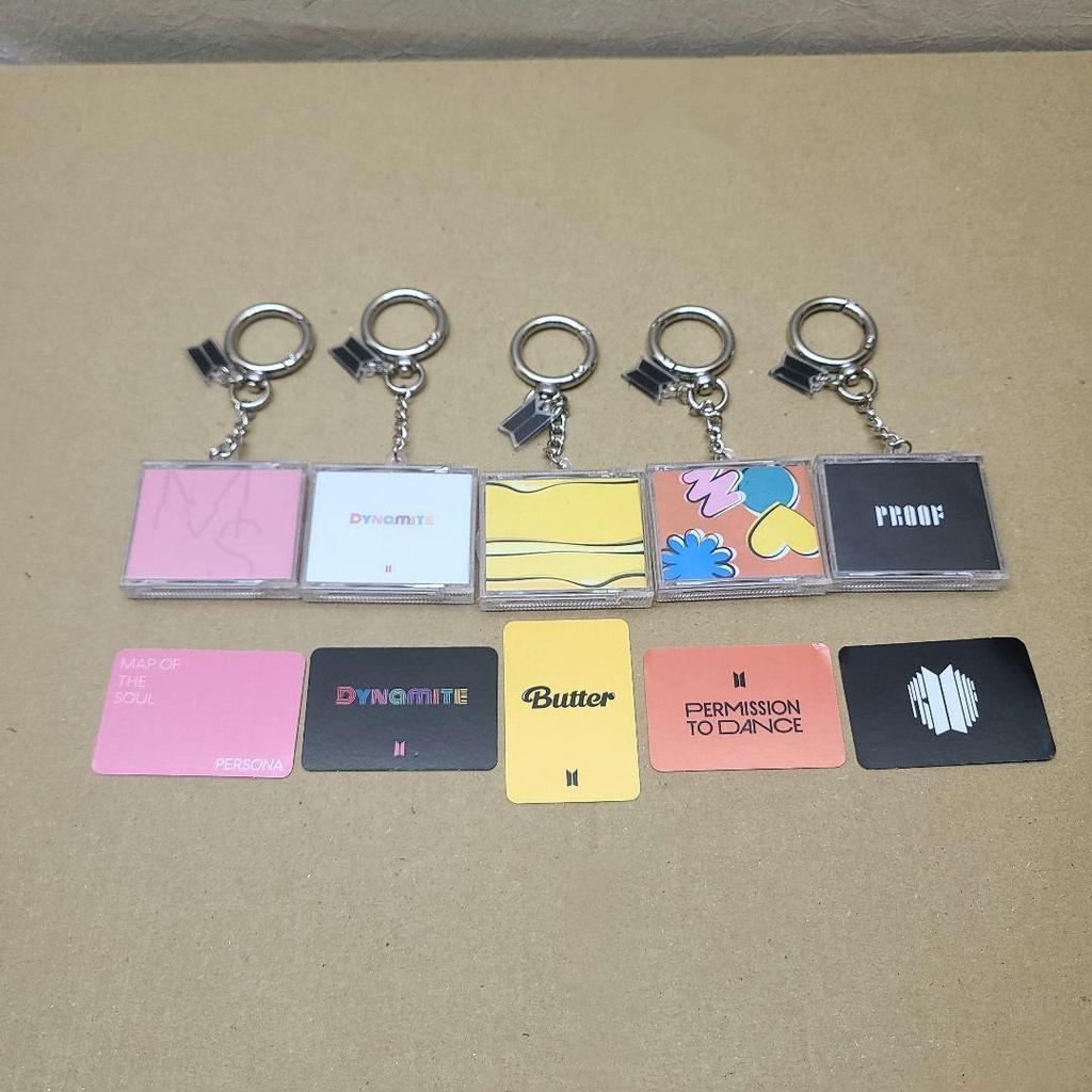 [USED] BTS Festa Trading Card Capsule Toy Album 5-piece Set