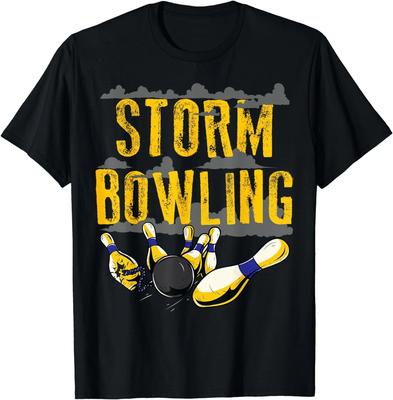 Storm Bowling Funny Matching Bowling Team Gift Unisex T-Shirt
