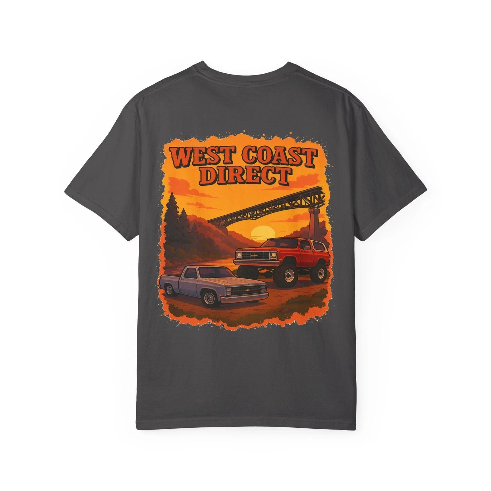 NorCal Squarebodies Dual Logo Adult Tee a West Coast Direct Original S