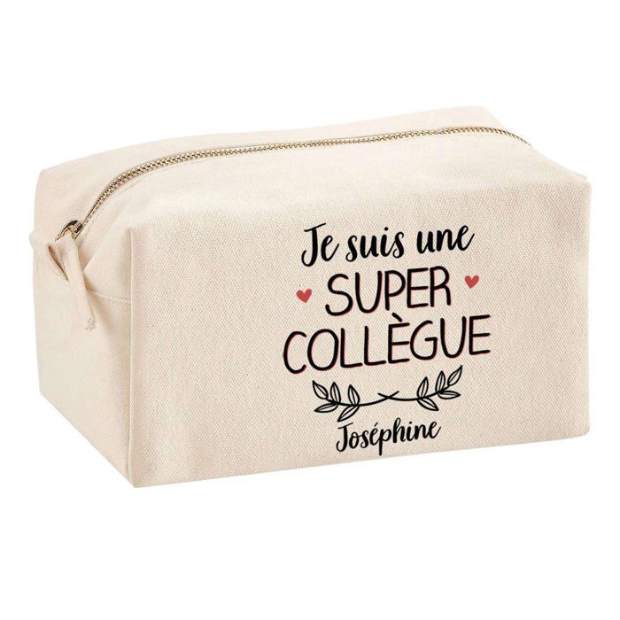 Multifunction Pouch Joséphine Super Colleague Birthday Christmas Gift Personalized Idea | School Pouch Office Supplies