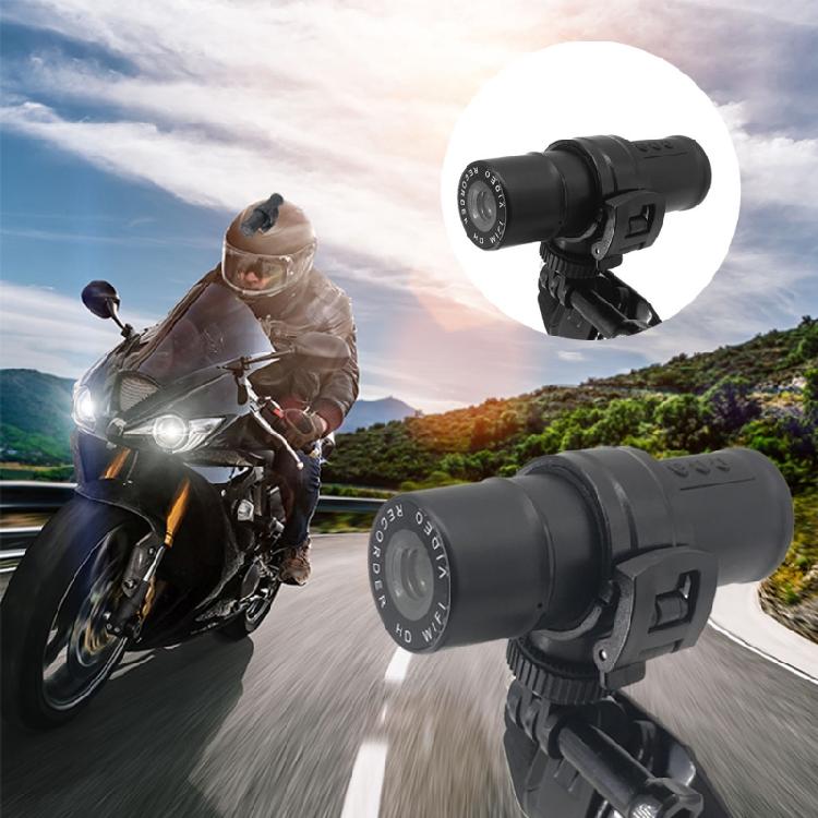 IP65 für Smart Motorrad Fahrtenrekorder Eingebauter 1600mAh Lithium-Akku Wifi