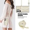 Crossbody Cards Solt Wallet Leather Rfid Case For Samsung Galaxy A55 A15 A35 A25 S24 Ultra S23 Plus S22 S21 Triple Fold Cover