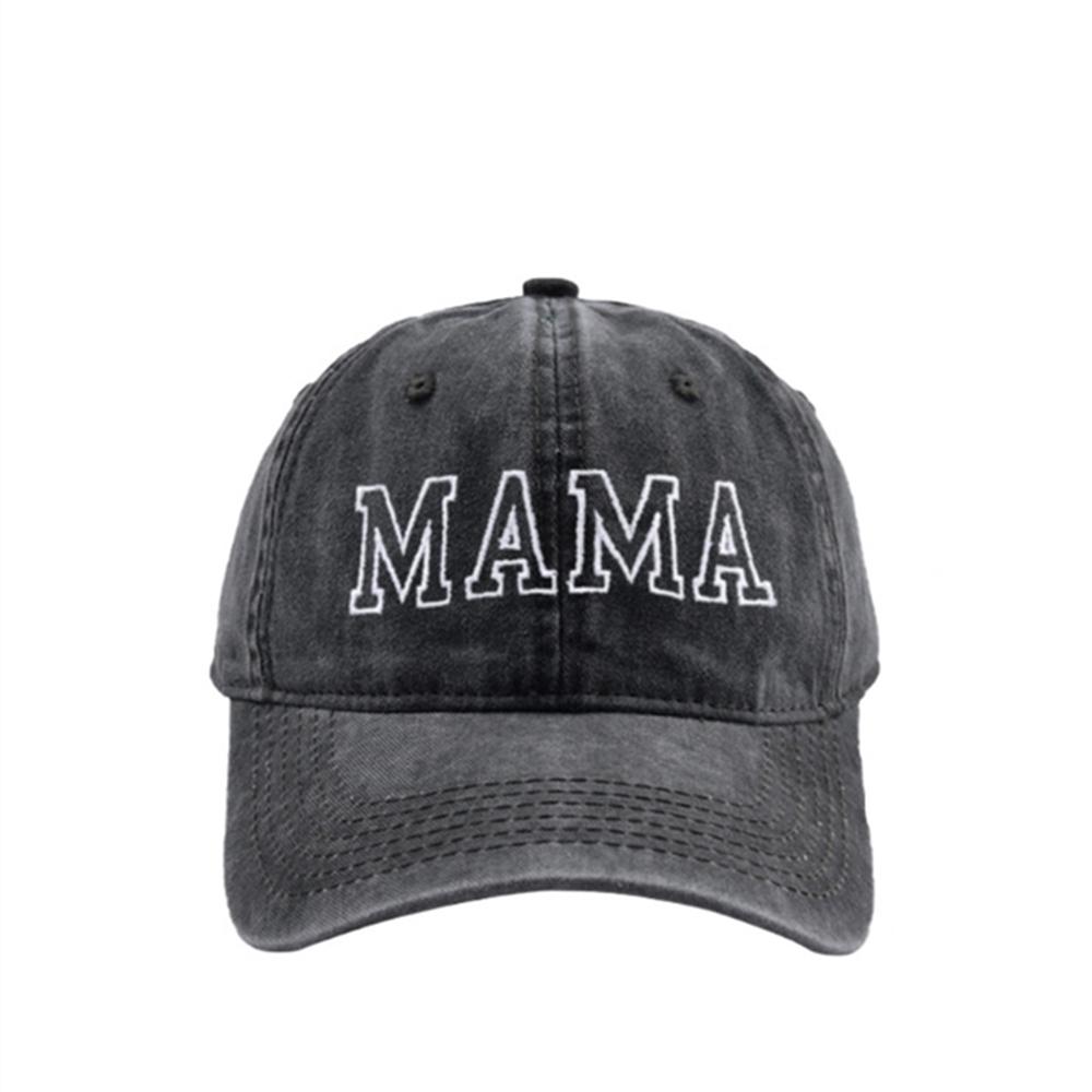 New Cotton Embroidery Letter Mama Mini Baseball Cap Women Child Snapback Dad Hat Summer Adjustable Girl Boy Sun Truck Caps