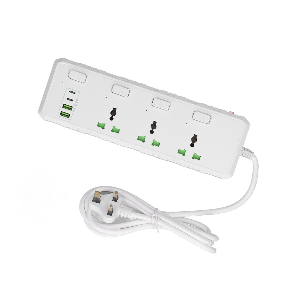 Multifunctional Outlet Power Strip USB PD Interfaces Socket Extender