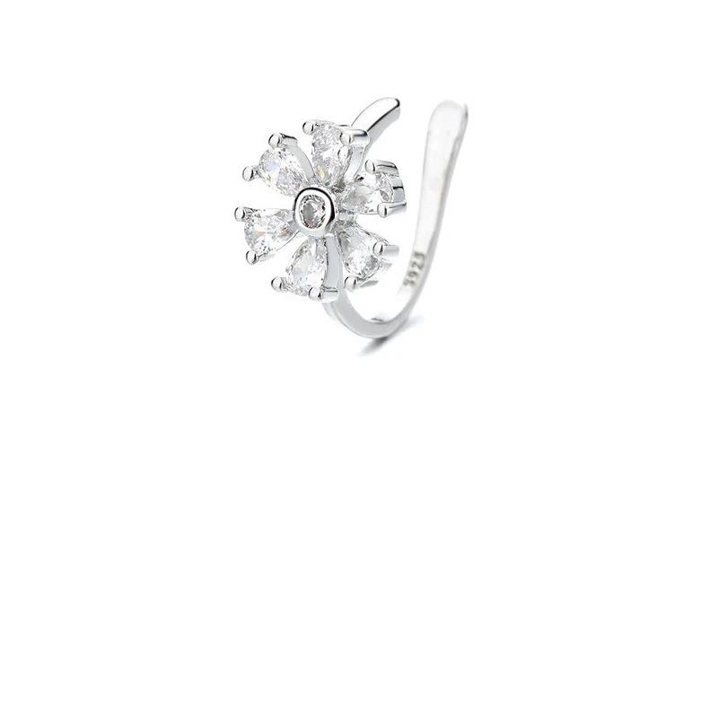 1 pcs Charming Line Zircon Clip On Earrings Ear Cuff Without Piercing Earrings Jewelry