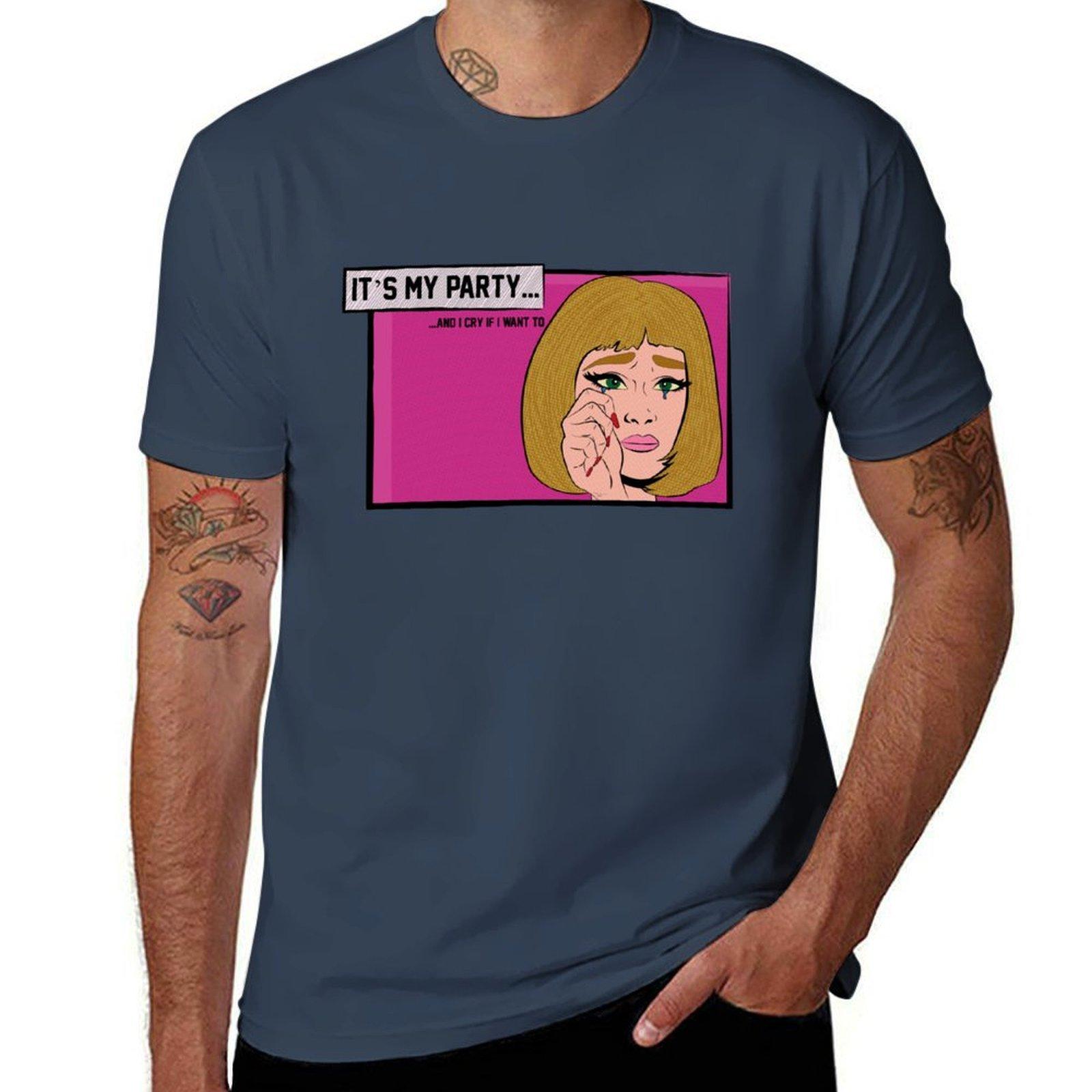 Its My Party Tshirt Durable Work Wear Tshirt S
