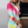 Autumn/Winter 2021 Women's Gradient OL Slimming Long Sleeve Blazer