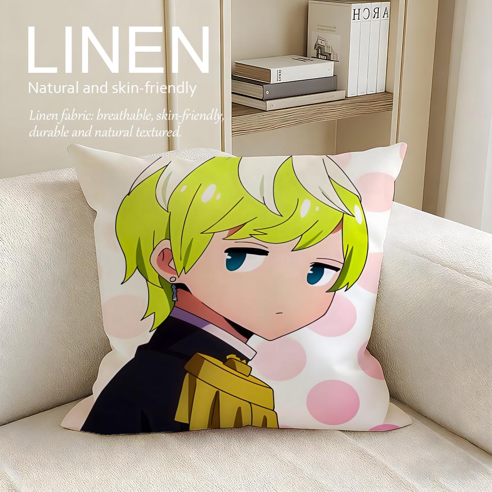 Cute Mato Seihei No Slav Cushion Cover Pillowcase Set Pcs X X Breathable Washable Sofa Cushion Cover