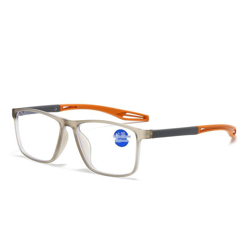 

Модные ультралегкие очки для чтения с защитой от синего света, квадратная оправа для мужчин и женщин Anti-Blue Light +2.00