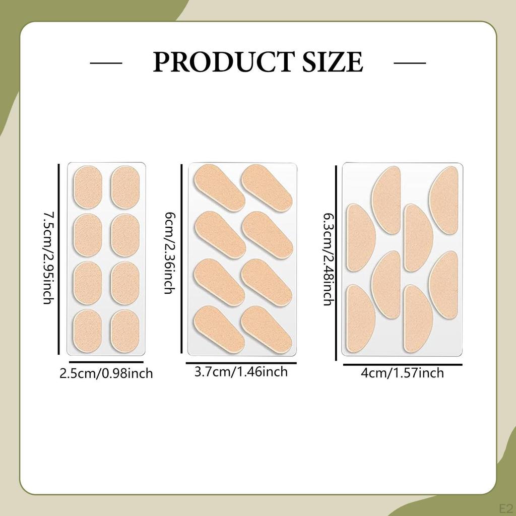 12 Stück Weichschaum Brillen Nasenpads Nasenpads Oval D-förmig Rutschfest Tragbar Universal Kissen