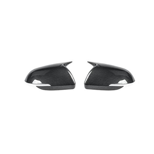 For Kia SELTOS 2026-2026 Car Tuning Carbon Fiber Car Rearview Mirror Decoration Cover Trim Exterior Accessories