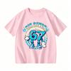 Kids Clothing Six Seven 67 Print T-shirt Summer Girls and Boys Casual Tees Tops Fashion Kids O-Neck Short Sleeve T-shirt