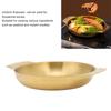 Heat Resistance Paella Pan Double Ear Instant Noodle Bowl Kitchen Tool Frying Pan  Seafood Hot Pot