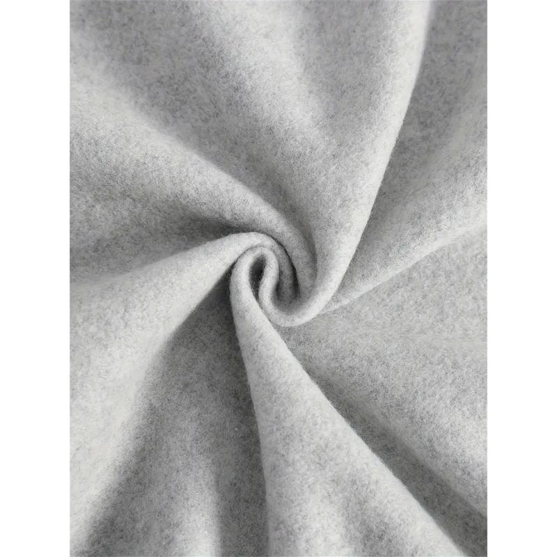 Hooded Coat Thickened Lining Wind-Resistant Relaxed Fit Winter Streetwear