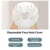Beauty Salon Face Pad Bed Table Face Hole Cover Spa Massage Disposable Breathing Sheet White