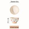 2026 Chinese Style Large Ceramic Rice Bowl - Elegant Home Use