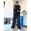 Autumn Work Pants, Autumn Style Wide-Leg Loose Straight-Leg Pants, Men's Casual Extended Version Tall Pants