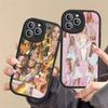 Singer Sydney S-Sweeney Leather Phone Case For Iphone 16 15 14 Plus 13 12 11 Pro Max Case