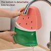 Yousheng Desktop Trash Can Small Body Large Capacity Fruit Pattern Design Flip Cover Mini Waste Basket Home Decor