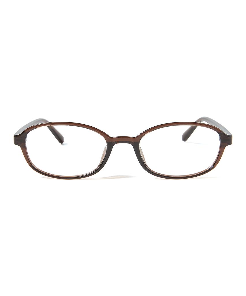 Hangeul Classic Line Oval Brown