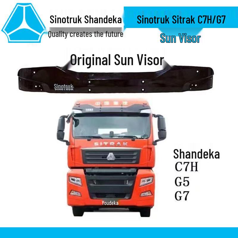 Sinotruk Sitrak C7H Original Sun Visor G7 Windshield Sunshade