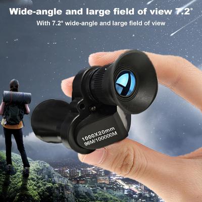Mini Pocket Monocular Telescope HD High Power Portable for Bird Watching Concerts Theater Outdoor Travel Stargazing Photography