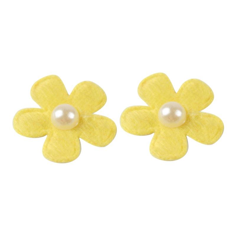 Fashion Mixed Color Pearl Petals for Girls, Costume Decoration, DIY Crafts, Headdress, Dress Up Flower, 25mm, 100 Pcs Pack