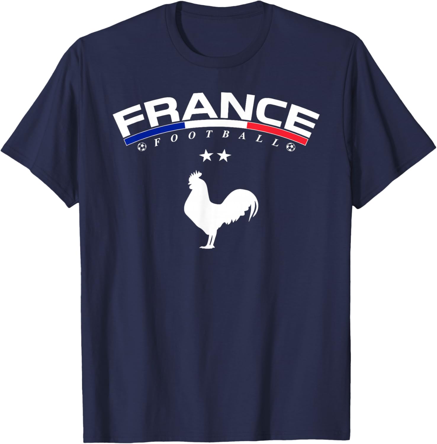 France Football Coq T-Shirt T-Shirt S разноцветный