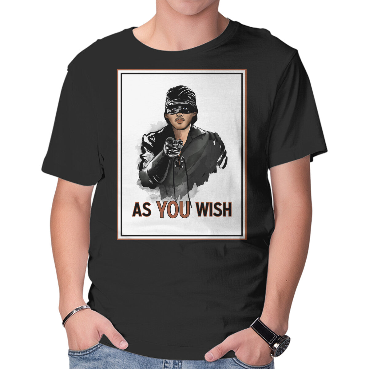 Unisex Crew Neck T-Shirt Dread Voter Graphic Short Sleeve Casual Tee M