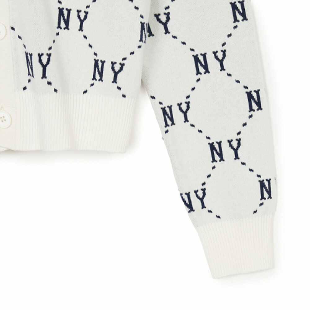 New MLB SS24 Knitwear Women's Cream 3FKCM0241-50CRS