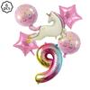 Rainbow Unicorn Balloon Unicorn Party decor Supplies Unicorn birthday Party Decoration Baby Shower Kids girls Birthday Decor