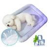Pet Cooling Mat Summer Ice Silk Cooling Pad for Cats Dogs Heat Dissipation Anti Slip Sleeping Mat for Crate Sofa Balcony