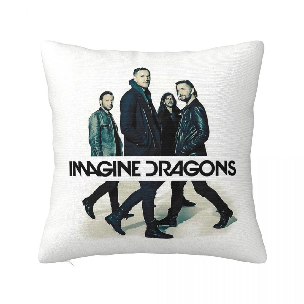 Imagine Dragons Band Square Pillowcase Cushion Cover Pillow Case Throw Pillow Cover for Home Bedroom Car