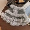 Maillard Dopamine Contrasting Wool Hat Retro Fair Island Style Knitted Hat Ear Protector Warm Bag Hat Winter