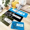 Nash Fishing Logo Mat Bathroom Absorbent Bedroom Door Rug Kitchen Balcony Living Room Entrance Welcome Carpet Home Decoration