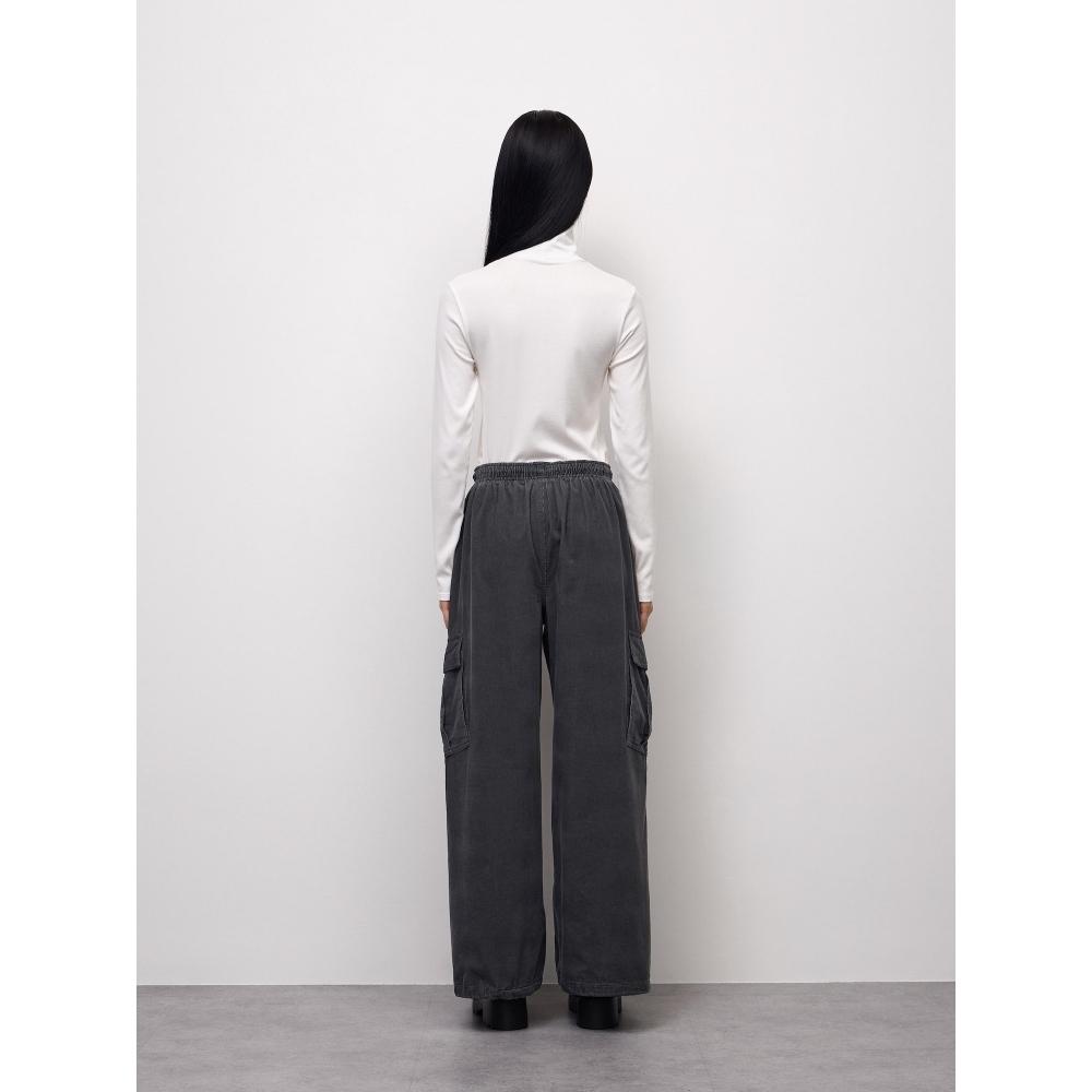 Gu By Uniqlo Corduroy Cargo Pants