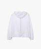 Riomeu Asymmetrical Curved Line Windbreaker Jacket_White : Radiant177
