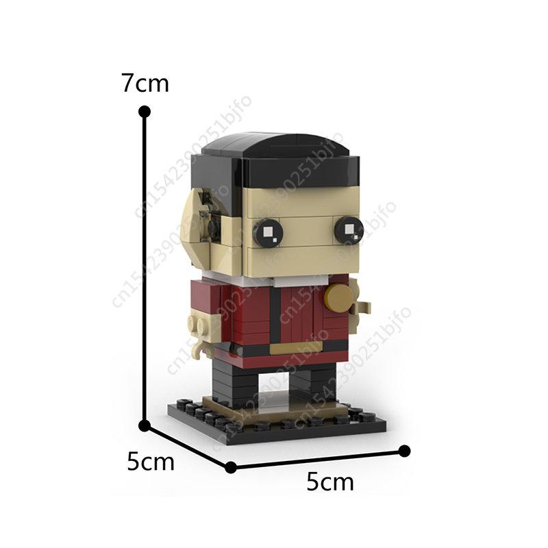 Moc Game Seria de filme Brickheadz Figura de acțiune Blocuri de construcție Asamblare Model Anime Figura Personaj de film Cărămizi Jucărie Copil