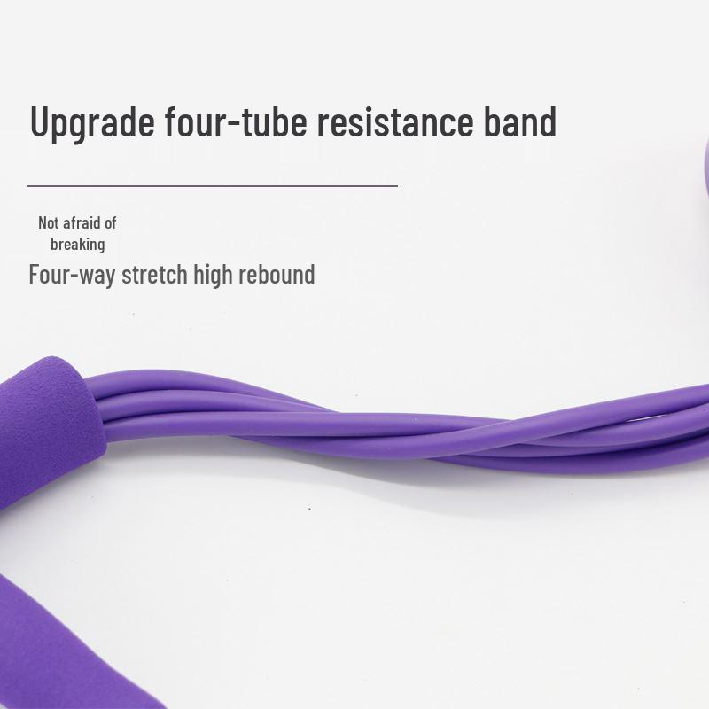 Sit-up Assist Resistance Band: Pilates & Yoga Slimming Abdominal Exercise Tool