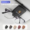 Skórzany Minimalistyczny Klips na Okulary Samochodowe Wieszak na Karty Okulary Przeciwsłoneczne Dla Macan Cayman 911 918 996 997 991 968 Carrera-GT