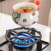 Practical Wok Holder 19cm Carbon Steel Stove Support Gas Hob Support Cooktop Range Stand for Efficient Fry Preparation
