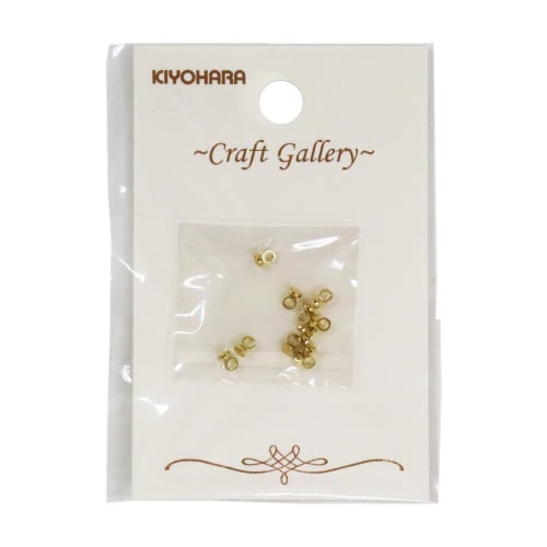 

KIYOHARA Craft Gallery Resin Craft Аксессуары Детали Heaton Cap W3mm x H5mm 10 шт. G Gold ABP-24