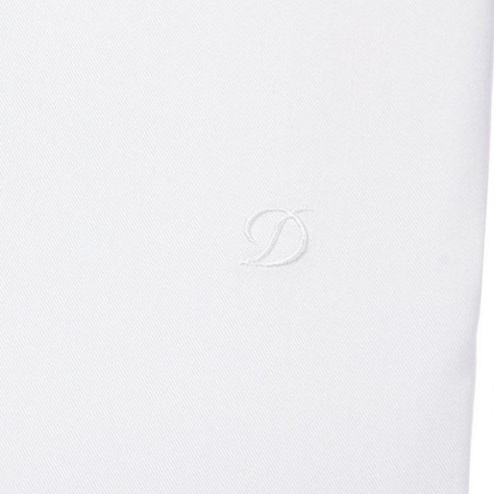 S.t. Dupont Men S Short Sleeve Regular Fit Shirt White Se6mm11hS102Swh