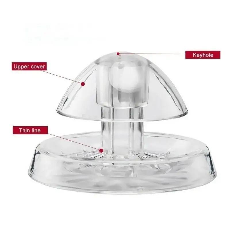 6/8 New Cm Aquarium Fish Plant Tank Plastic Clear Snail Trap Catches Plants Planar Pest Catch Box Environment Clean Tool Supply
