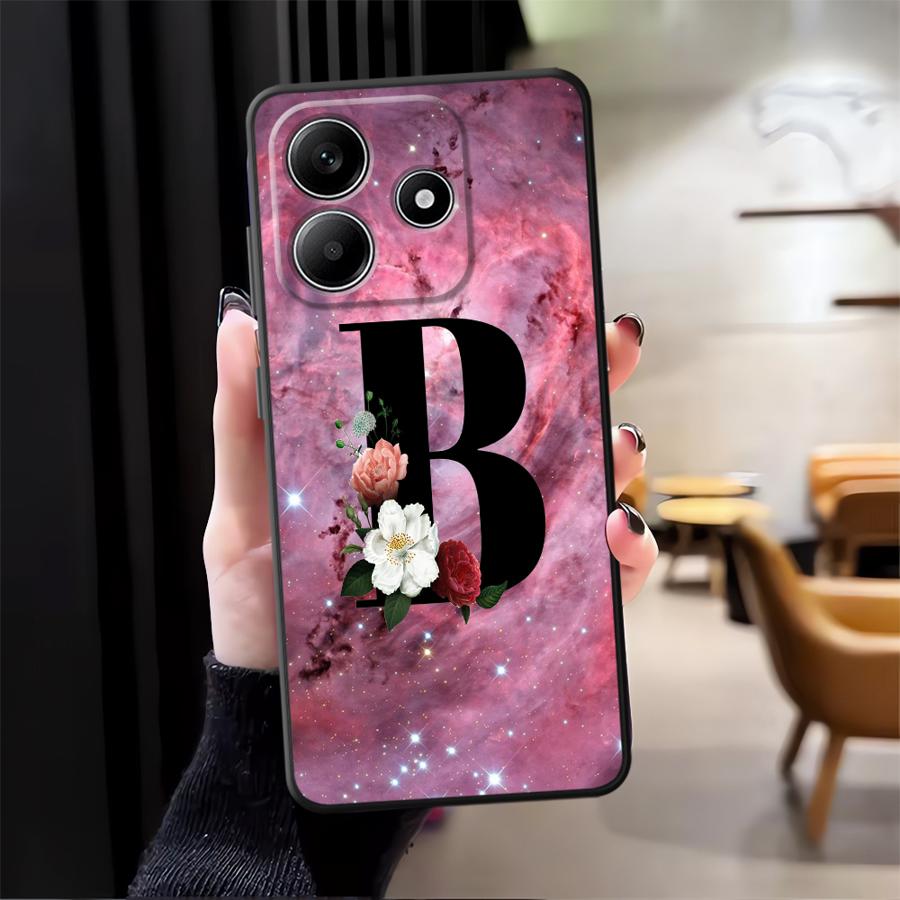 Phone Cover Case for Xiaomi Redmi Note 14 A3 A4 A5 K80 9 8 7 14C 12C 13C 13 Pro Plus A1 10 12 11 A1 A2 K40 Personalized Letters